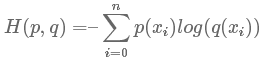 Cross entropy equation 2