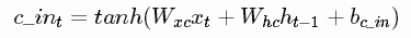 LSTM Input transform