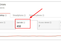 google soft 404 error