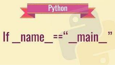 Python __name__ == '__main__'