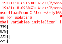 Use `tf.global_variables_initializer` instead.