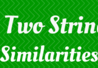 python calculate the similarity of two strings