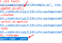 python matplotlib importError - connot import name '_path'