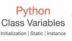 Understand Python Class Variables with Examples