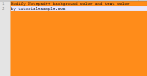 Best Practice to Modify Notepad++ Background Color and Text Color: A