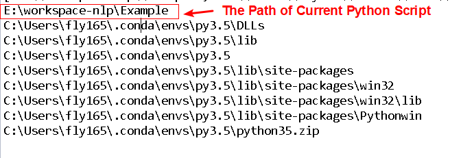 understand python sys.path