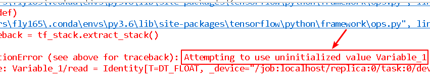 Attempting to use uninitialized value Variable_1