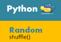 Python random.shuffle() example