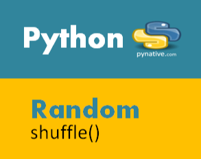 Python random.shuffle() example