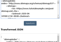 javascript convert xml to json