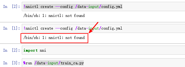 fix nnictl not found error