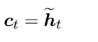 the improved hidden state of lstm network