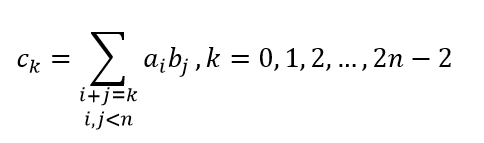 the equation of vector convolution