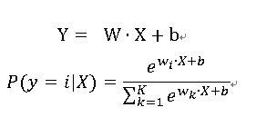 softmax function for text classification