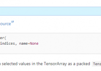 Understand TensorArray.gather() Method with Examples - TensorFlow Tutorial