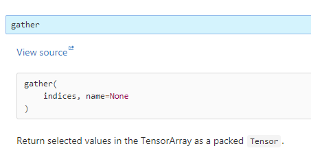 Understand TensorArray.gather() Method with Examples - TensorFlow Tutorial