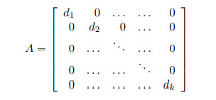 Diagonal Matrice Example