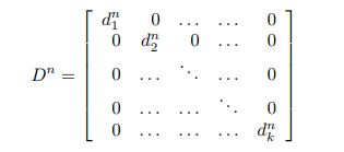 the power of Diagonal Matrice