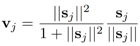 Squashing Function in Capsule Network