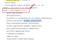 tf.contrib.layers.fully_connected() vs tf.layers.Dense()