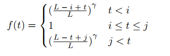 an example of decay function