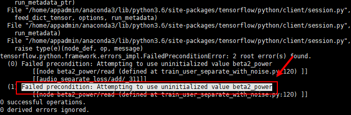 Fix Failed precondition Attempting to use uninitialized value beta2_power