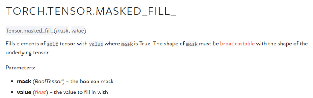 Understand PyTorch Tensor.masked_fill() with Examples - PyTorch Tutorial