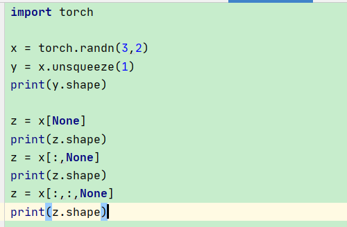 Understand PyTorch Tensor None Index - PyTorch Tutorial