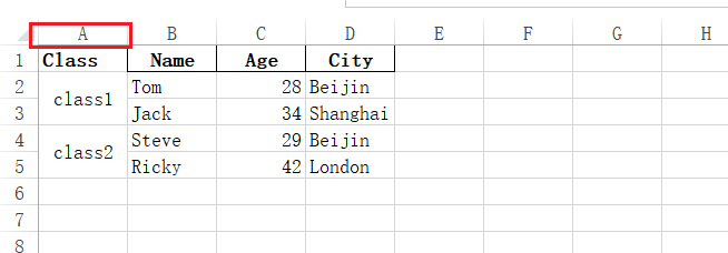 Python Merge Excel Cells with Same Value in One Column - Python Tutorial