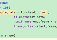 Understand torchaudio.load() normalize, frame_offset, num_frames with Examples